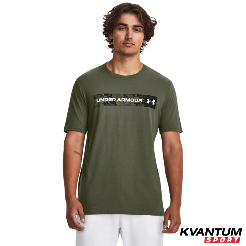 UA CAMO CHEST STRIPE SS