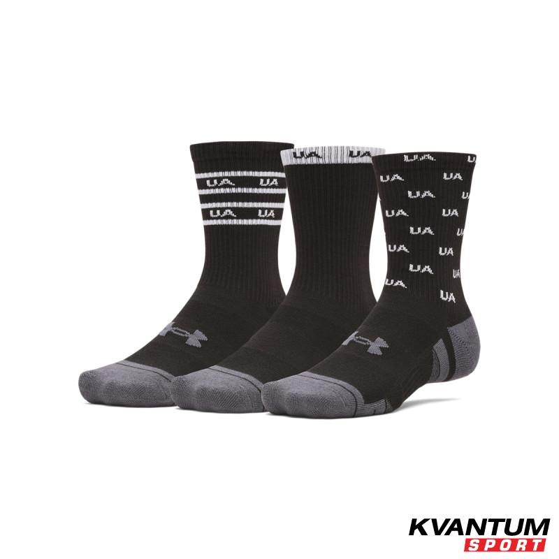 UA PERF TECH NOV 3PK CREW