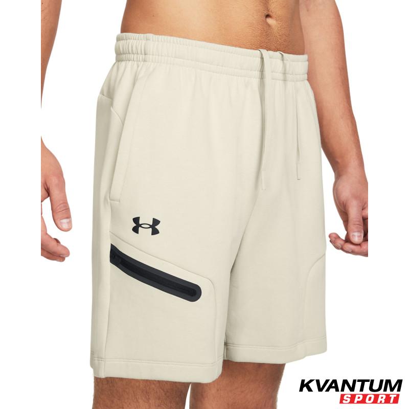 UA UNSTOPPABLE FLC SHORTS-BRN