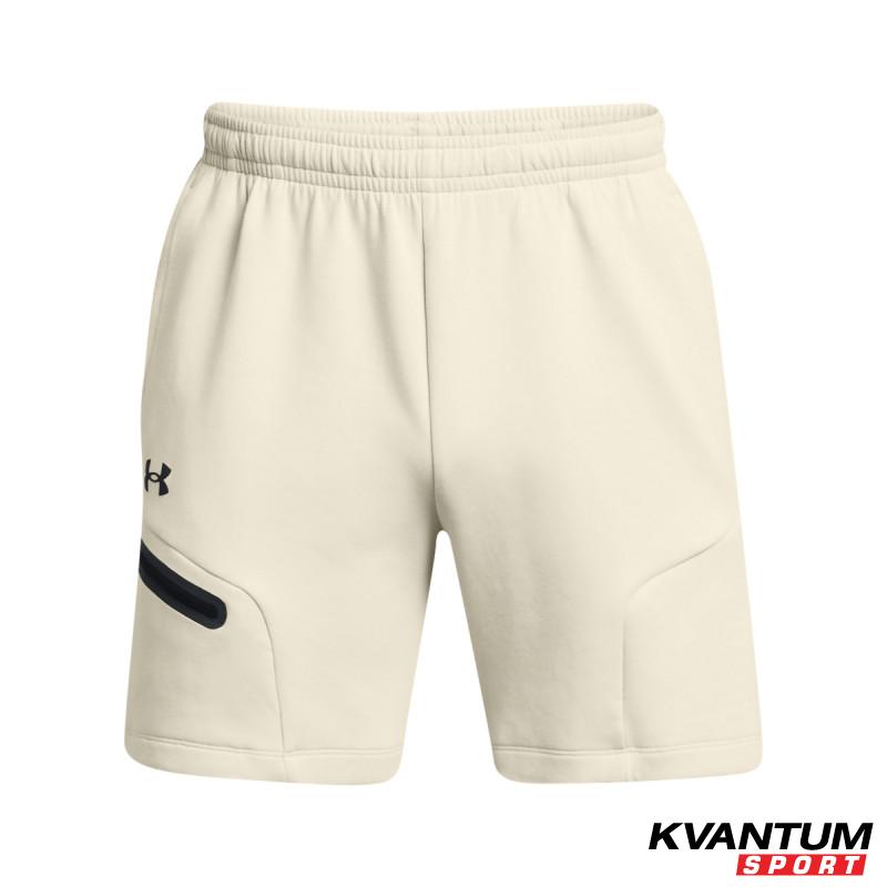UA UNSTOPPABLE FLC SHORTS-BRN