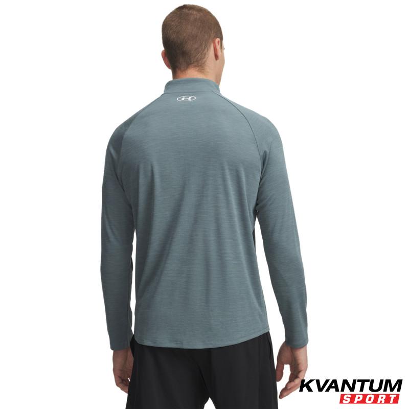 UA TECH TEXTURED 1/2 ZIP 