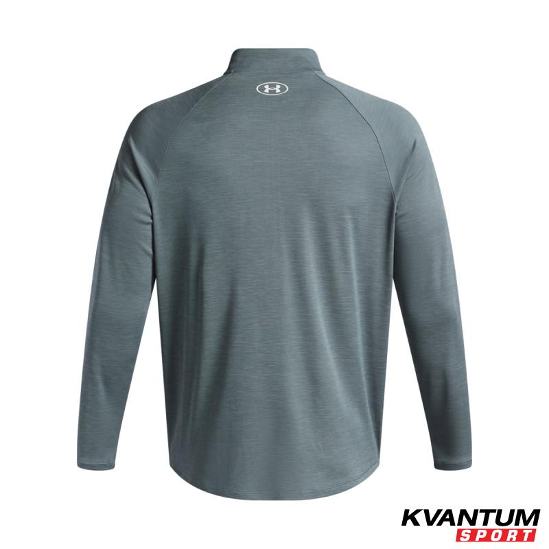 UA TECH TEXTURED 1/2 ZIP 