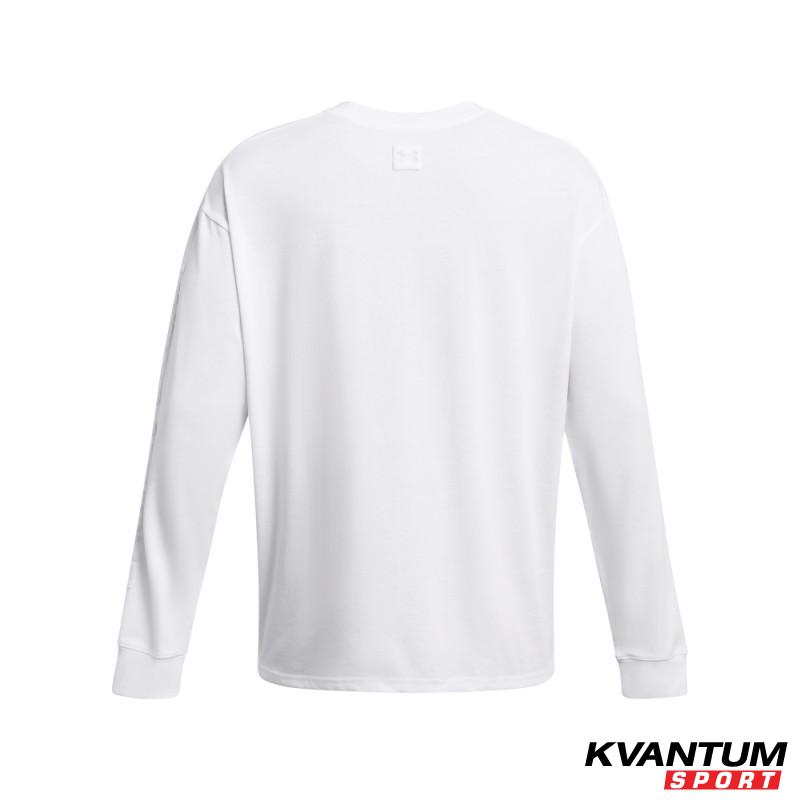 UA HW TONAL WORDMARK LS-WHT