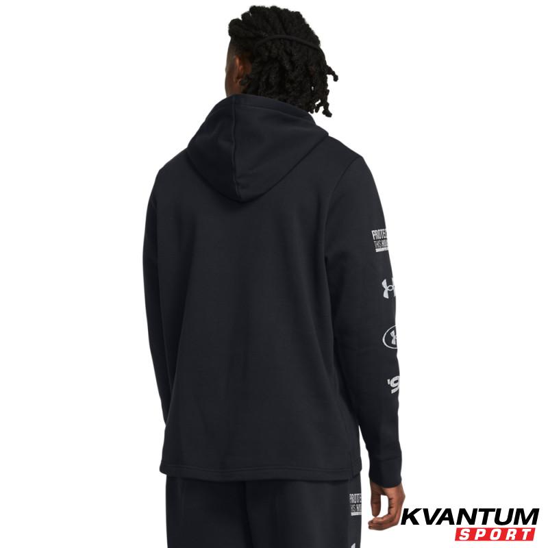 UA ESSENTIAL FLC NOV HOOD