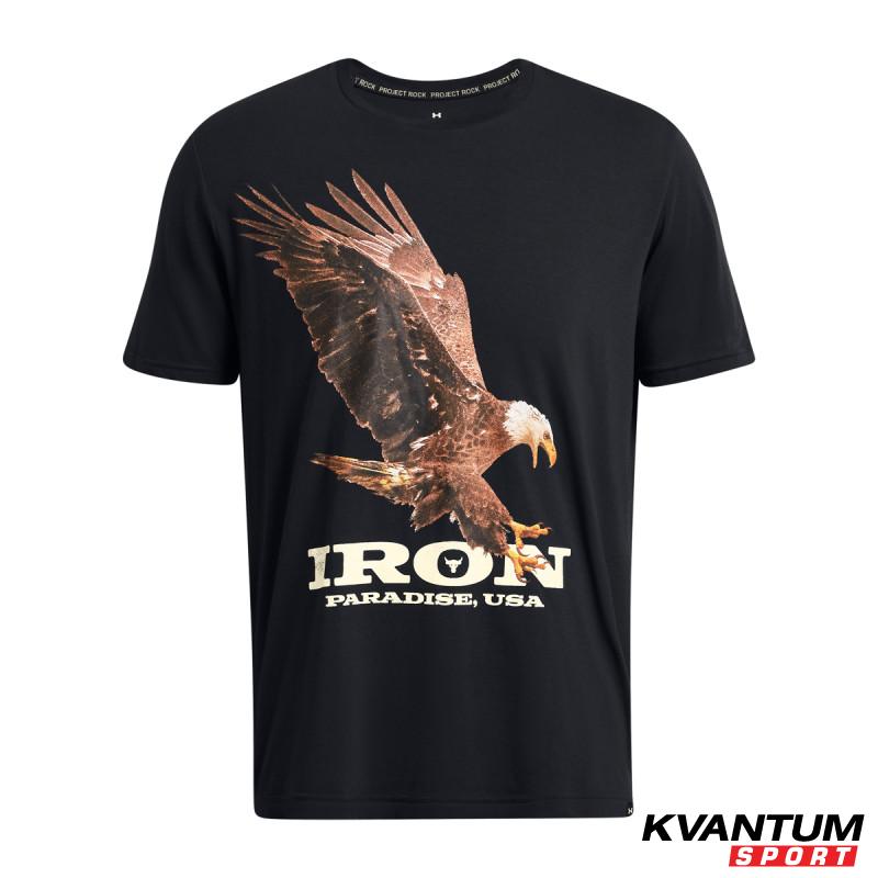 UA PJT RCK EAGLE GRAPHIC SS-BLK
