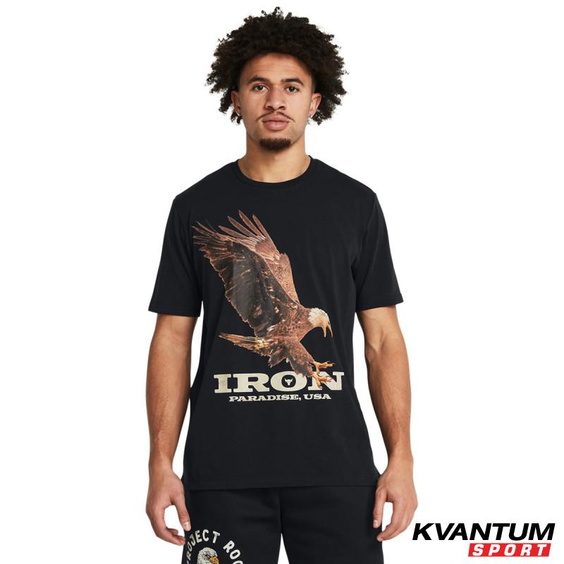 UA PJT RCK EAGLE GRAPHIC SS-BLK