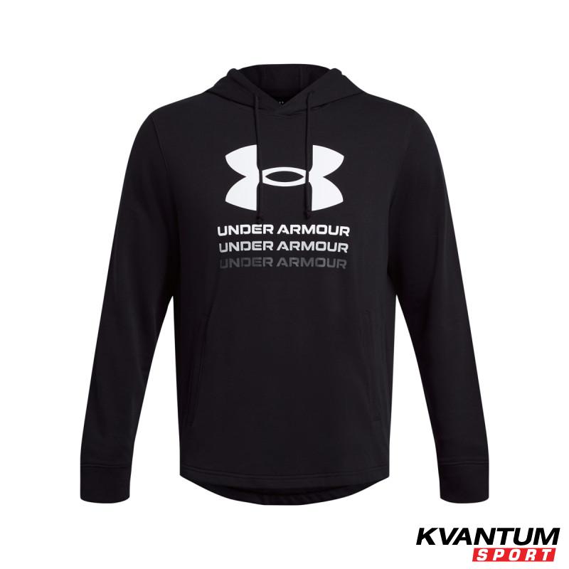 UA RIVAL TERRY GRAPHIC HOOD