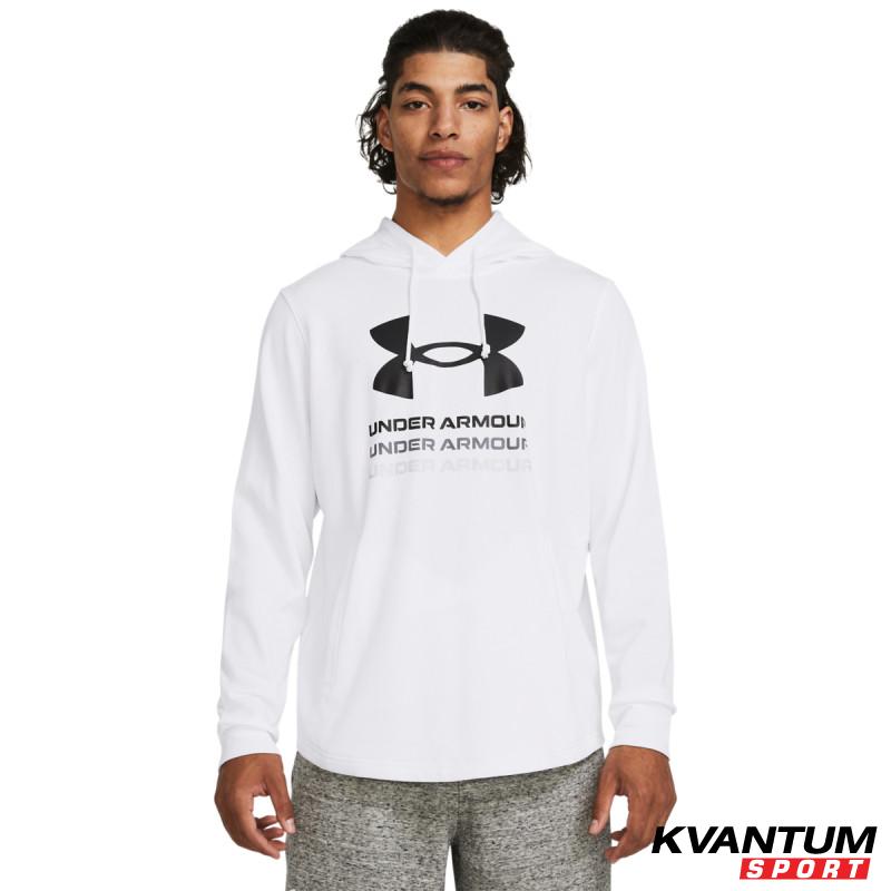 UA RIVAL TERRY GRAPHIC HOOD