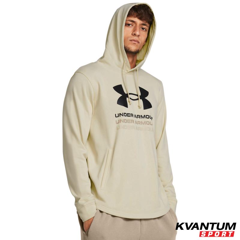 UA RIVAL TERRY GRAPHIC HOOD
