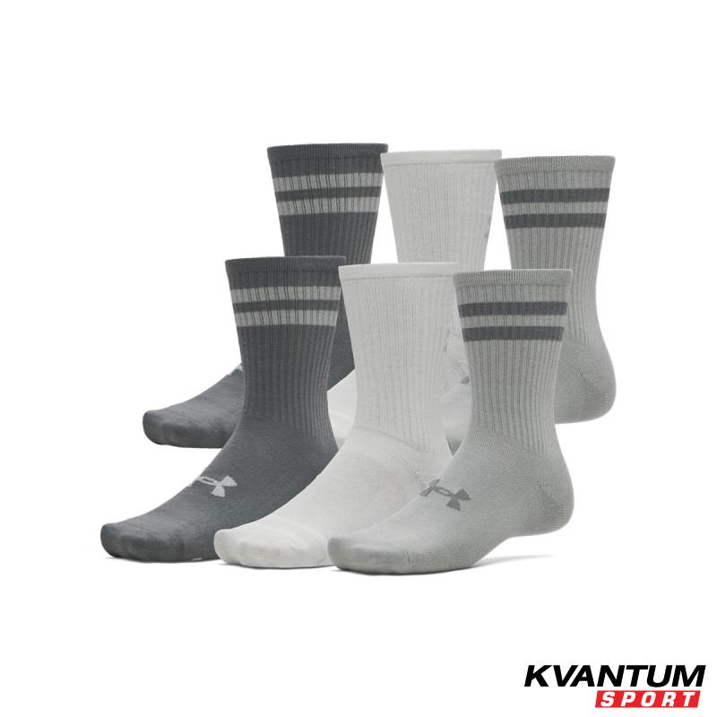 UA ESSENTIAL 6PK CREW 