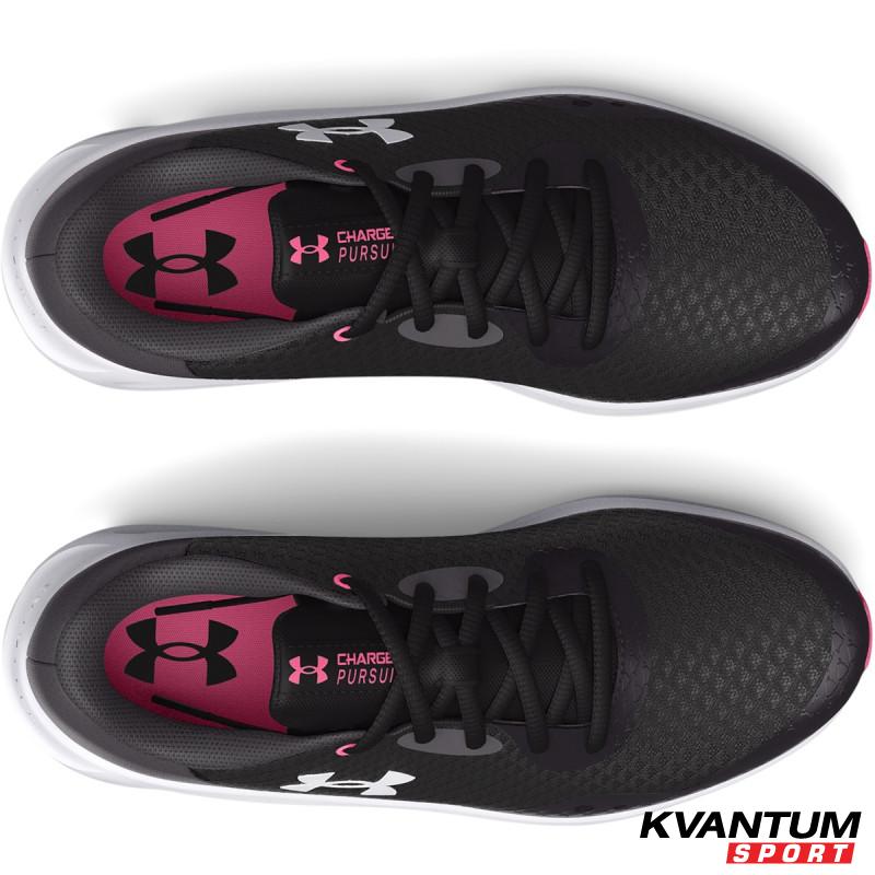 Girls' Grade School UA Charged Pursuit 3 Running Shoes 