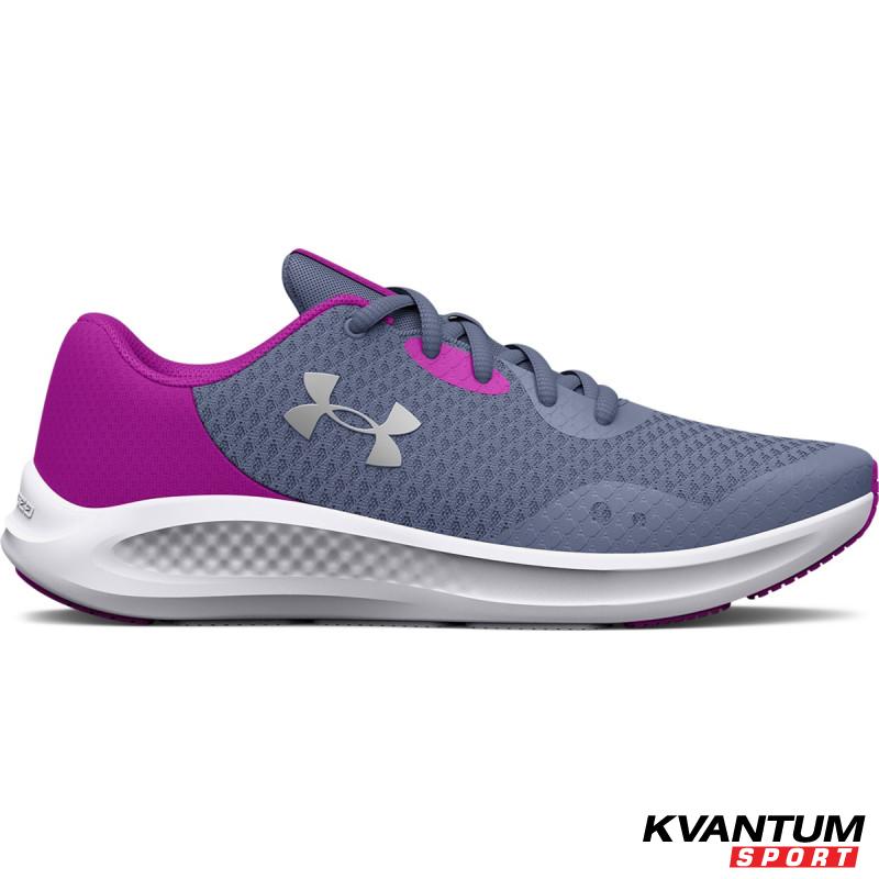 Girls' Grade School UA Charged Pursuit 3 Running Shoes 