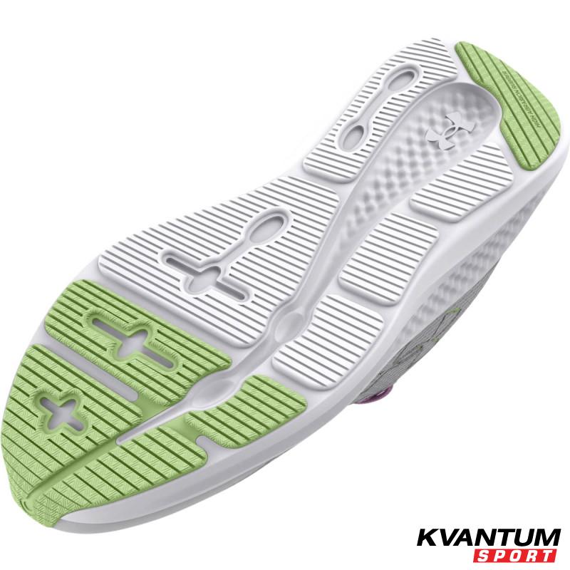 Girls' Grade School UA Charged Pursuit 3 Big Logo Running Shoes